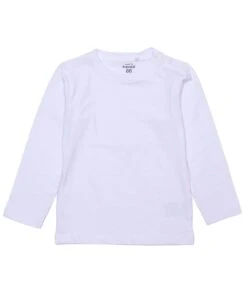 Prénatal Peuter Basis Shirt Lange Mouwen Effen Wit
