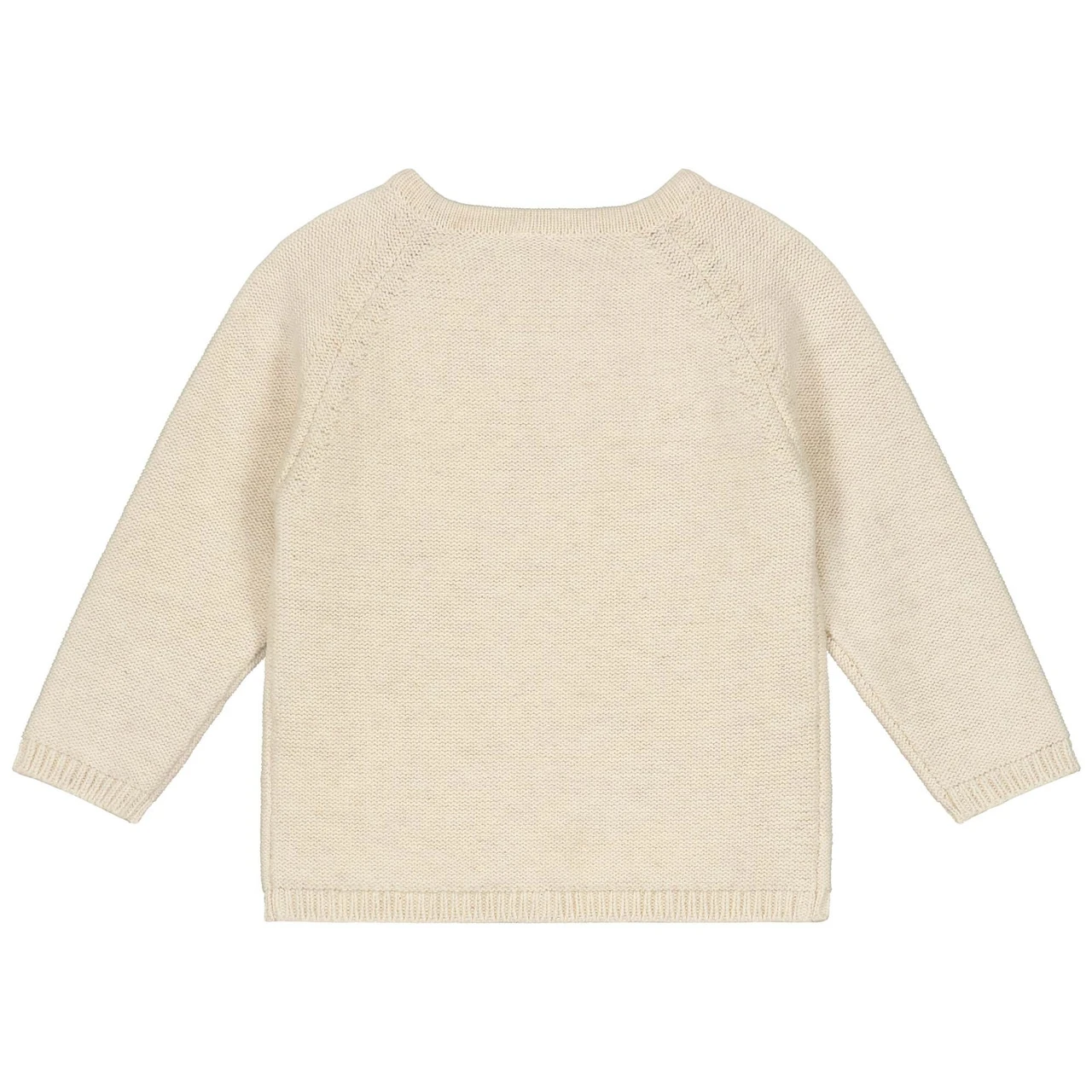 Prénatal Newborn Vest Pure Lange Mouwen Effen Beige 2 Prénatal Newborn Vest Pure Lange Mouwen Effen Beige - Afbeelding 2