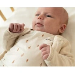 Prénatal Newborn Vest Pure Lange Mouwen Effen Beige 9 Prénatal Newborn Vest Pure Lange Mouwen Effen Beige -Prenatal 1264580283 4 D70AD891126BC524001392A474379B5E