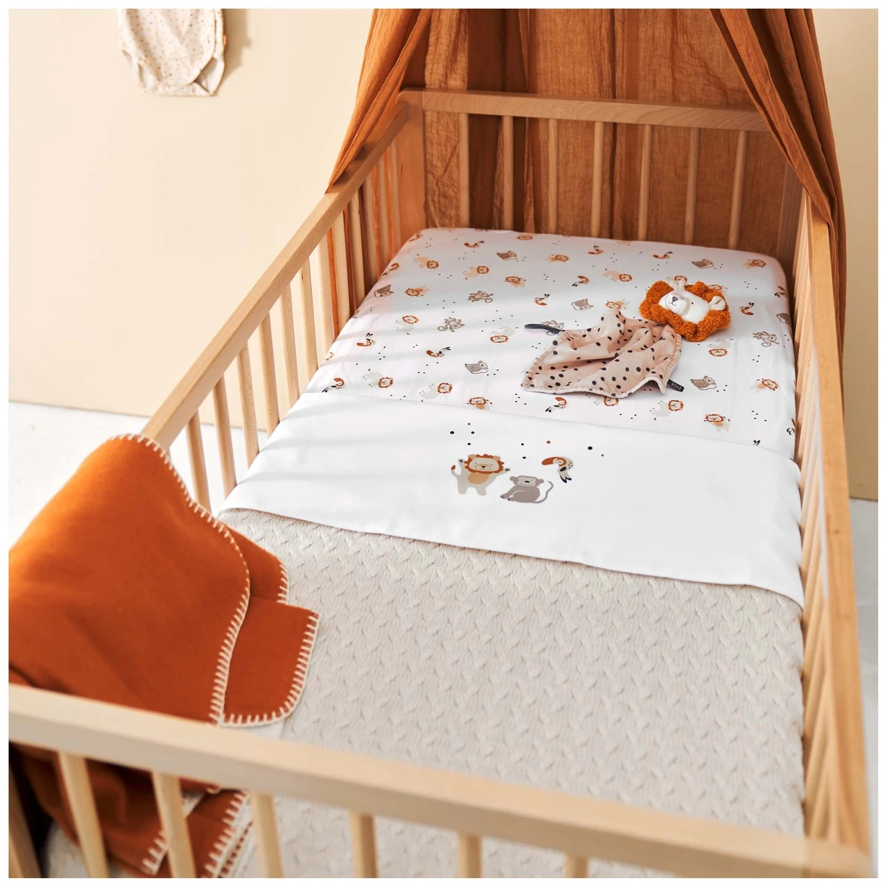 Prénatal Wiegdeken Beige 5 Prénatal Wiegdeken Beige - Afbeelding 5