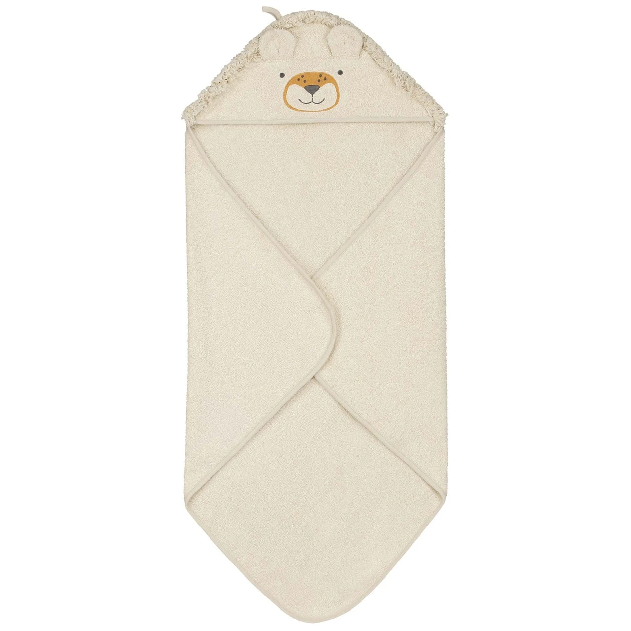 Prénatal Badcape Leeuw Wit 1 Prénatal Badcape Leeuw Wit