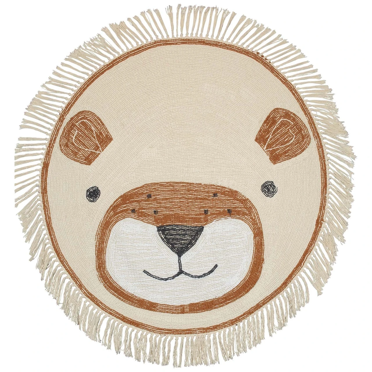 Prenatal Vloerkleed Leeuw Wit 2 Prenatal Vloerkleed Leeuw Wit - Afbeelding 2