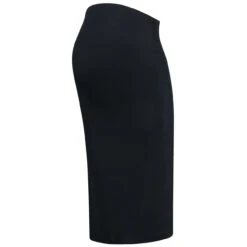 Prénatal Zwangerschapsrok Rib Knielengte Effen Zwart