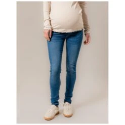 Prénatal Zwangerschapsjeans Lang Effen Blauw
