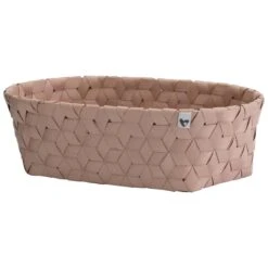 Prenatal Mandje Ovaal Hexagon Roze