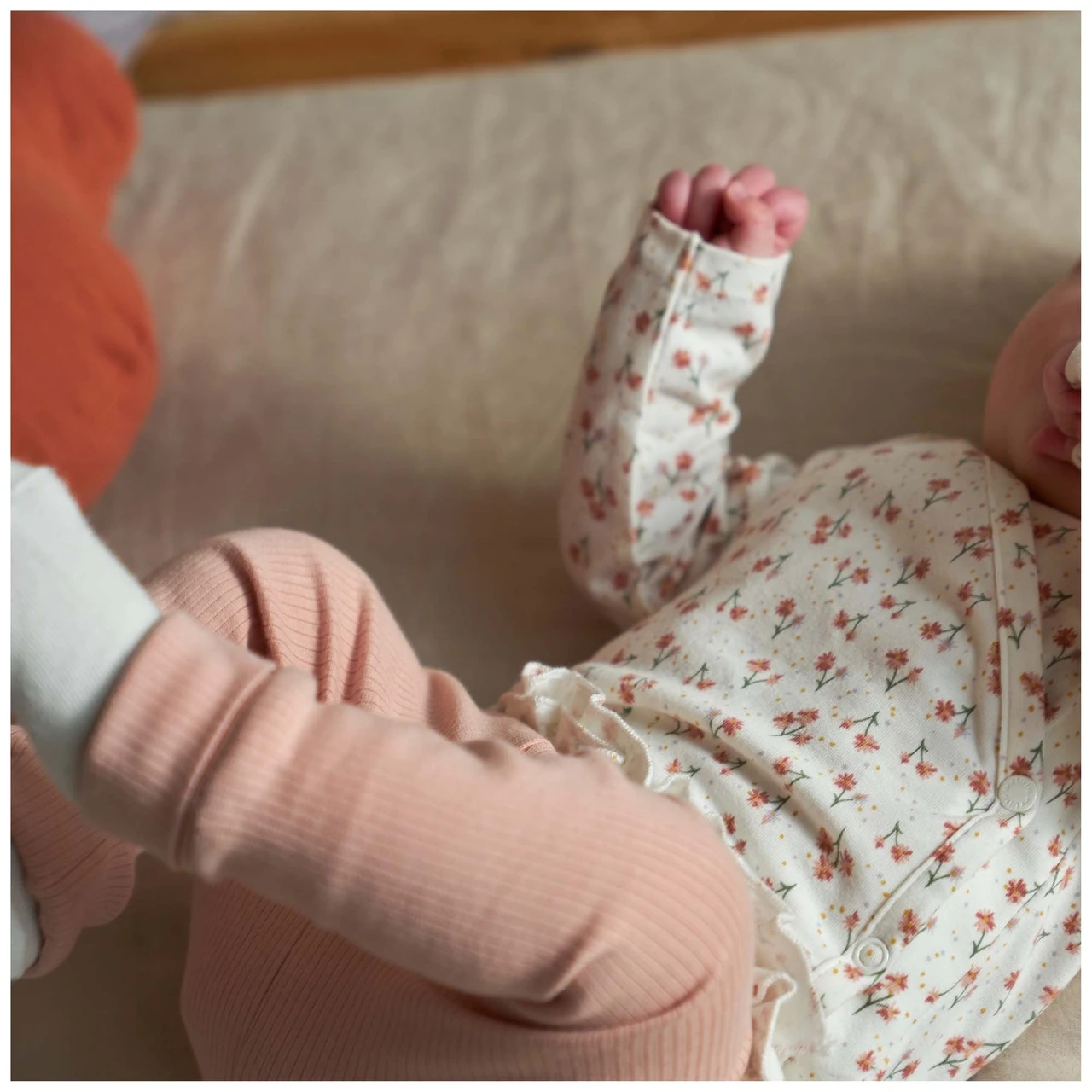 Prénatal Newborn Broek Ribeffen Roze 5 Prénatal Newborn Broek Ribeffen Roze - Afbeelding 5