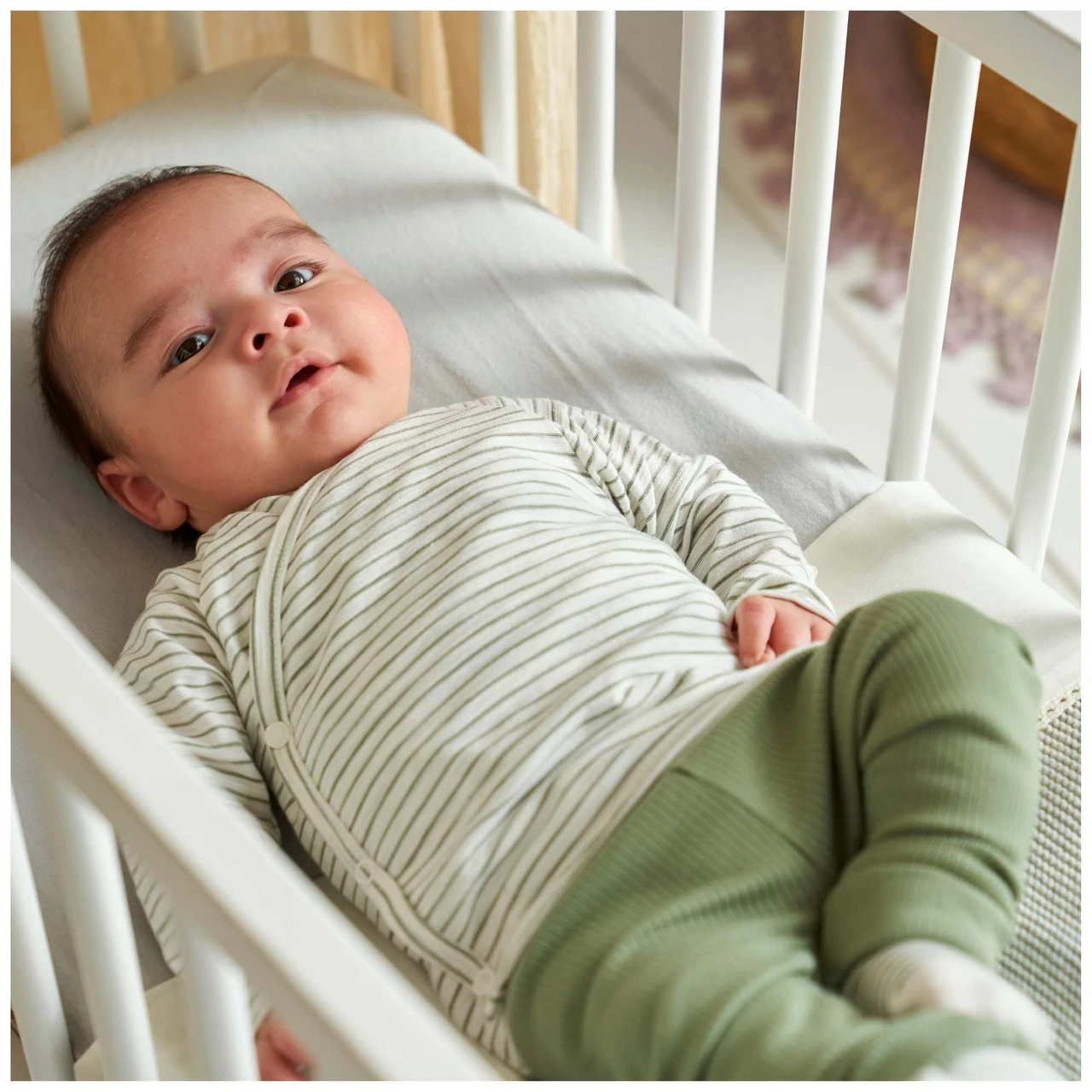 Prénatal Newborn Broek Ribeffen Groen 4 Prénatal Newborn Broek Ribeffen Groen - Afbeelding 4