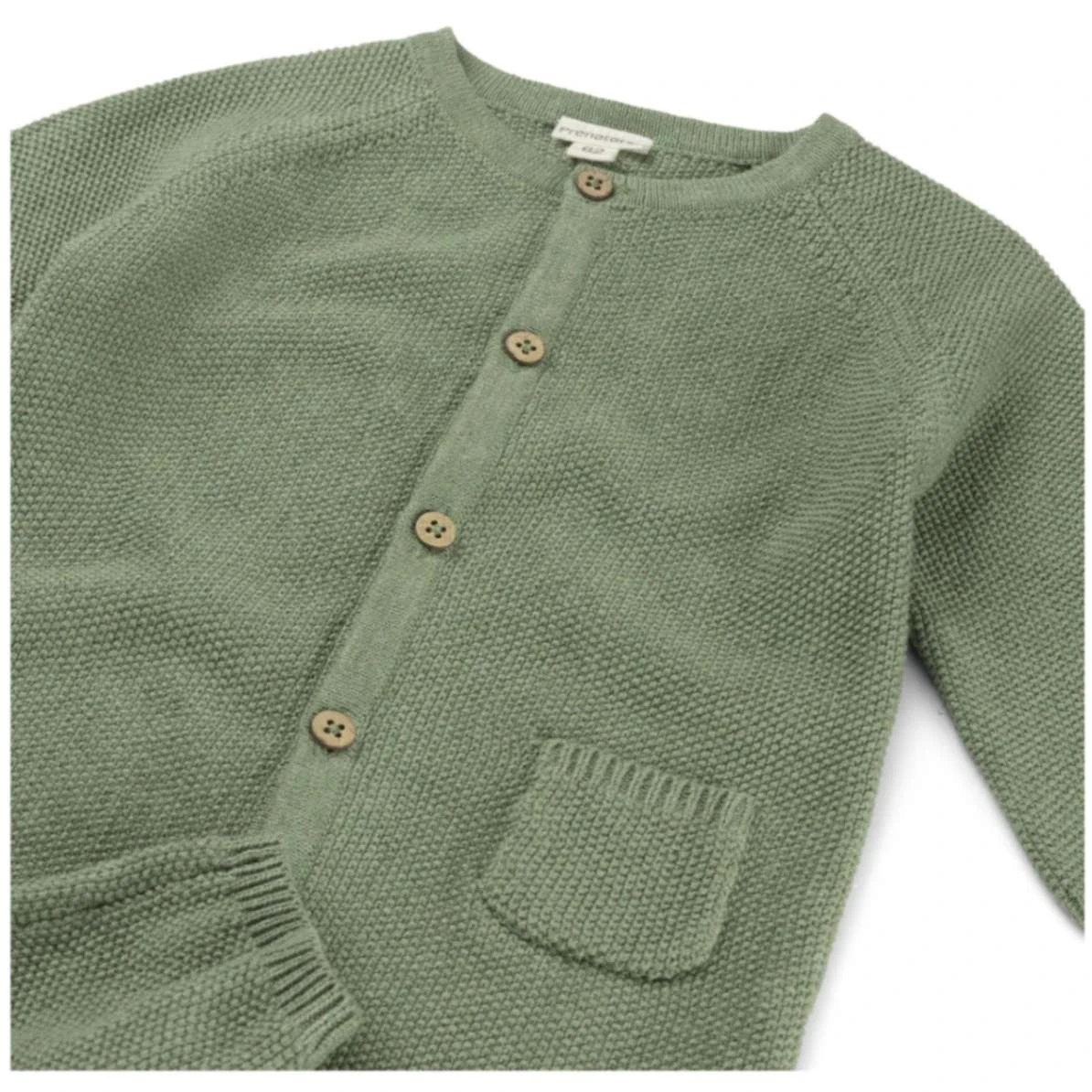 Prénatal Newborn Boxpakje Lange Mouwen Effen Groen 3 Prénatal Newborn Boxpakje Lange Mouwen Effen Groen - Afbeelding 3