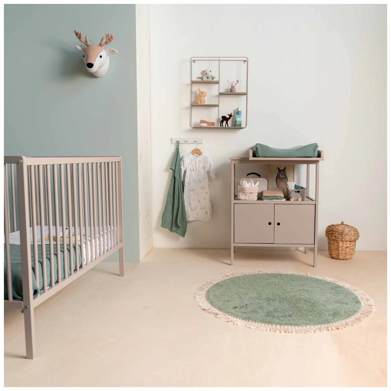 Prénatal Vloerkleed Groen 2 Prénatal Vloerkleed Groen - Afbeelding 2