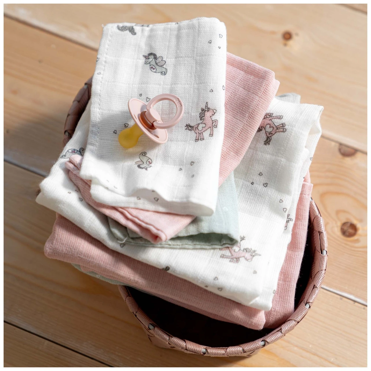 Prénatal Hydrofiele Luiers Fairytale 3 Stuksroze 3 Prénatal Hydrofiele Luiers Fairytale 3 Stuksroze - Afbeelding 3