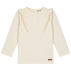 Prénatal Baby Shirt Lange Mouwen Effen Beige