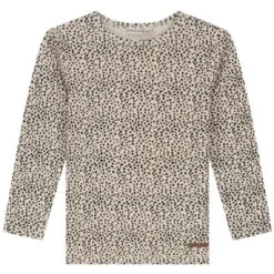 Prénatal Baby Shirt Lange Mouwen All Over Print Bruin