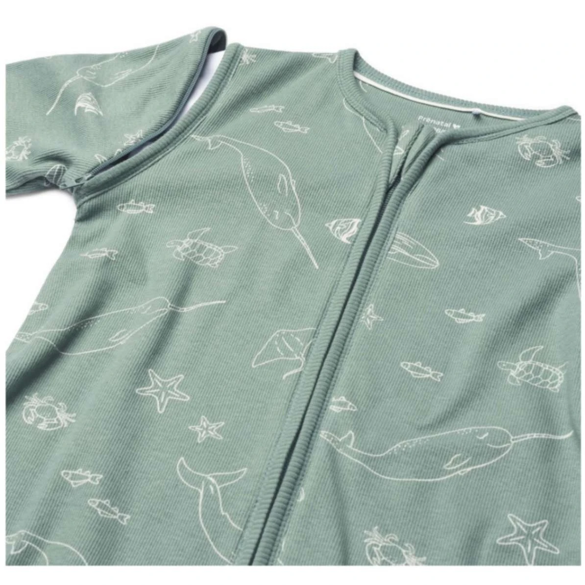 Prénatal Slaapzak Onderwater Rib Groen 3 Prénatal Slaapzak Onderwater Rib Groen - Afbeelding 3