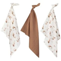 Prénatal Hydrofiele Luiers Safari 3 Stukswit