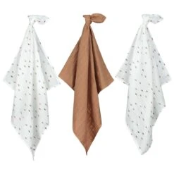 Prénatal Hydrofiele Luiers Blaadjes 3 Stuksbruin