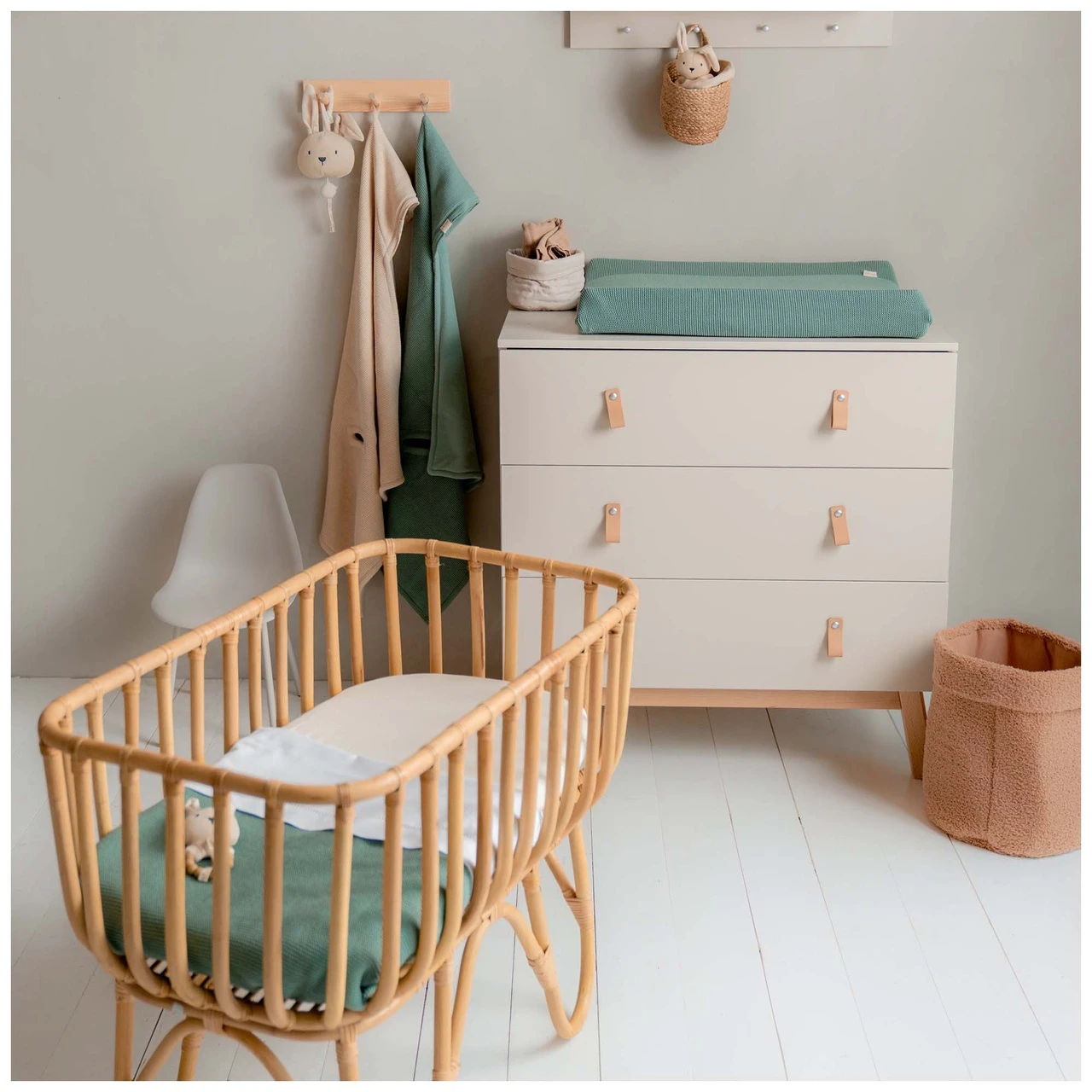 Prénatal Wiegdeken Little Knits Groen 3 Prénatal Wiegdeken Little Knits Groen - Afbeelding 3