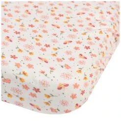 Prénatal Ledikant Hoeslaken Bloem Wit