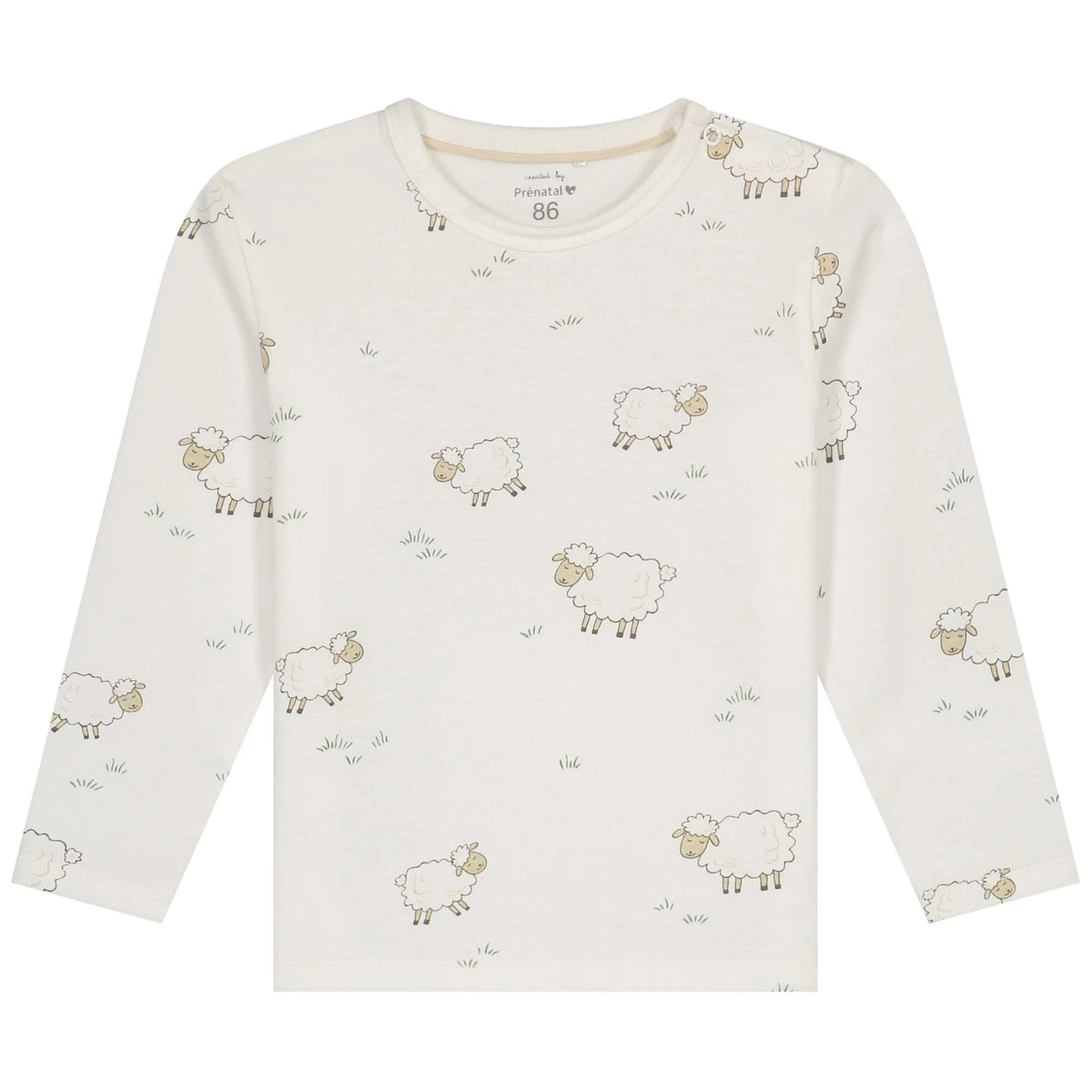 Prénatal Peuter Pyjama Schapen Wit 2 Prénatal Peuter Pyjama Schapen Wit - Afbeelding 2