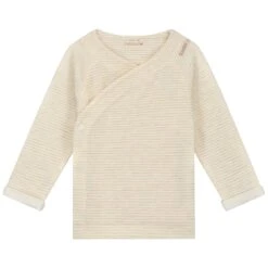 Prénatal Newborn Overslagshirt Lange Mouwen Effen Beige