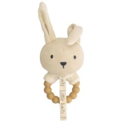 Prénatal Rammelaar Konijn Little Knits Ecru Melange