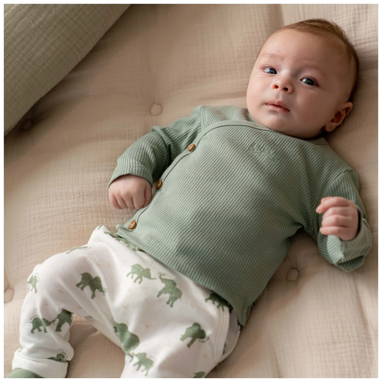 Prénatal Newborn Broekdierenprint Groen 4 Prénatal Newborn Broekdierenprint Groen - Afbeelding 4