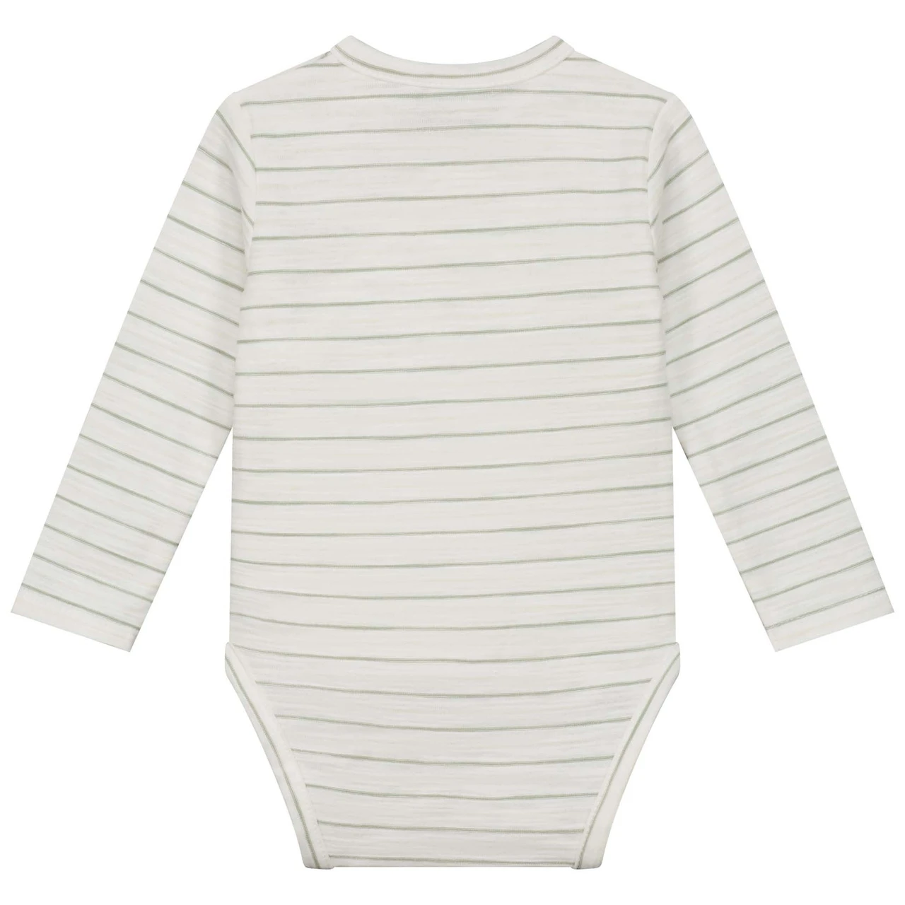 Prénatal Newborn Romper Lange Mouwen Strepen Groen 2 Prénatal Newborn Romper Lange Mouwen Strepen Groen - Afbeelding 2