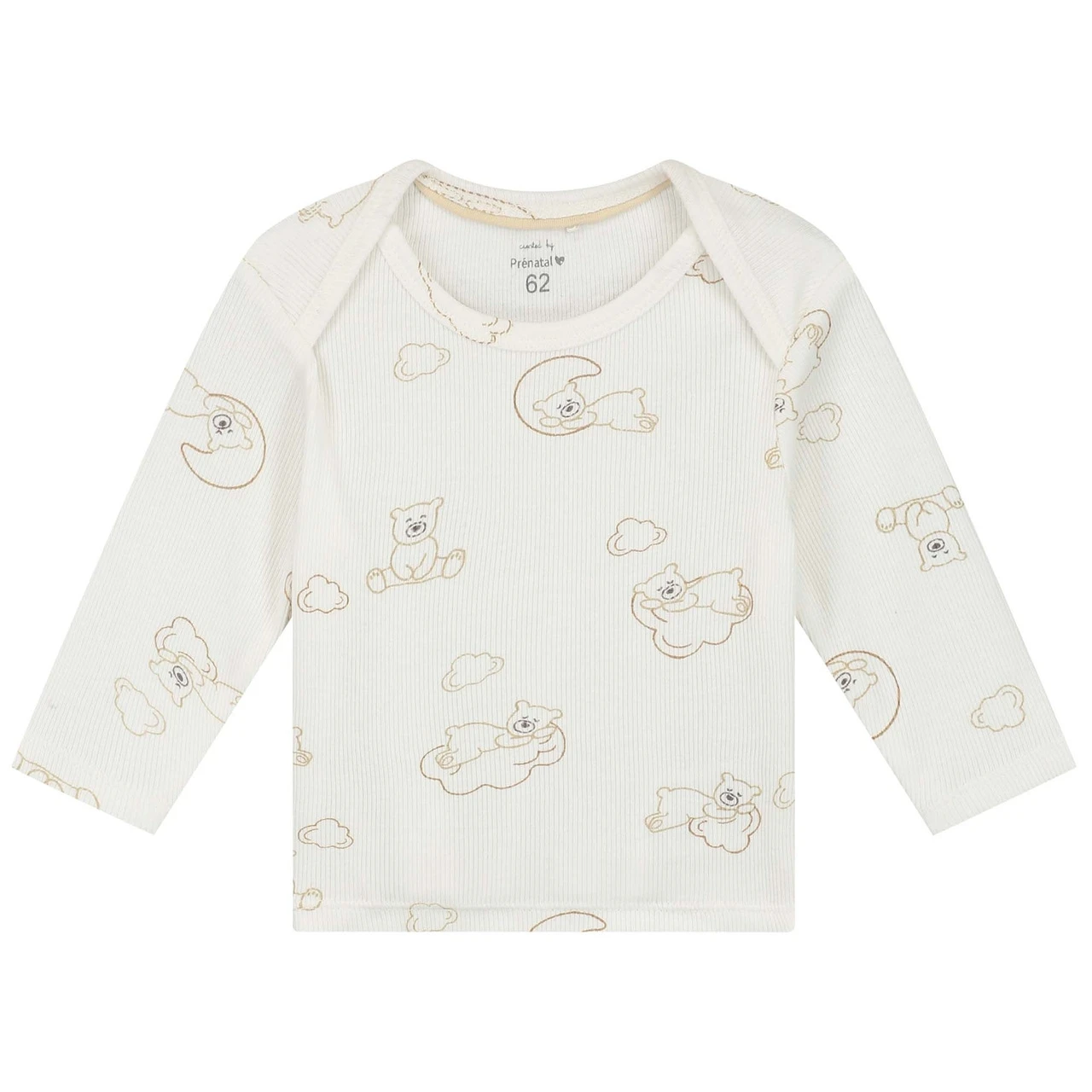 Prénatal Baby Pyjama Beren Rib Wit 2 Prénatal Baby Pyjama Beren Rib Wit - Afbeelding 2