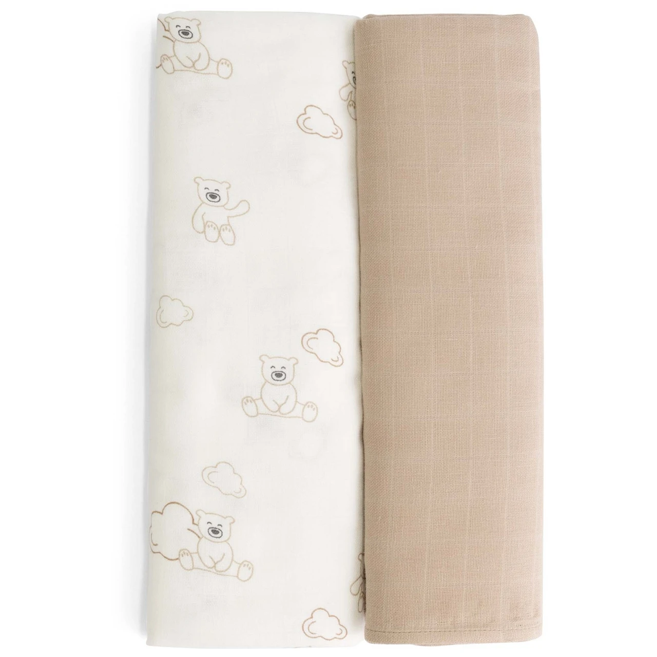 Prénatal Hydrofiele Multidoeken Beer 2 Stuksbeige 2 Prénatal Hydrofiele Multidoeken Beer 2 Stuksbeige - Afbeelding 2