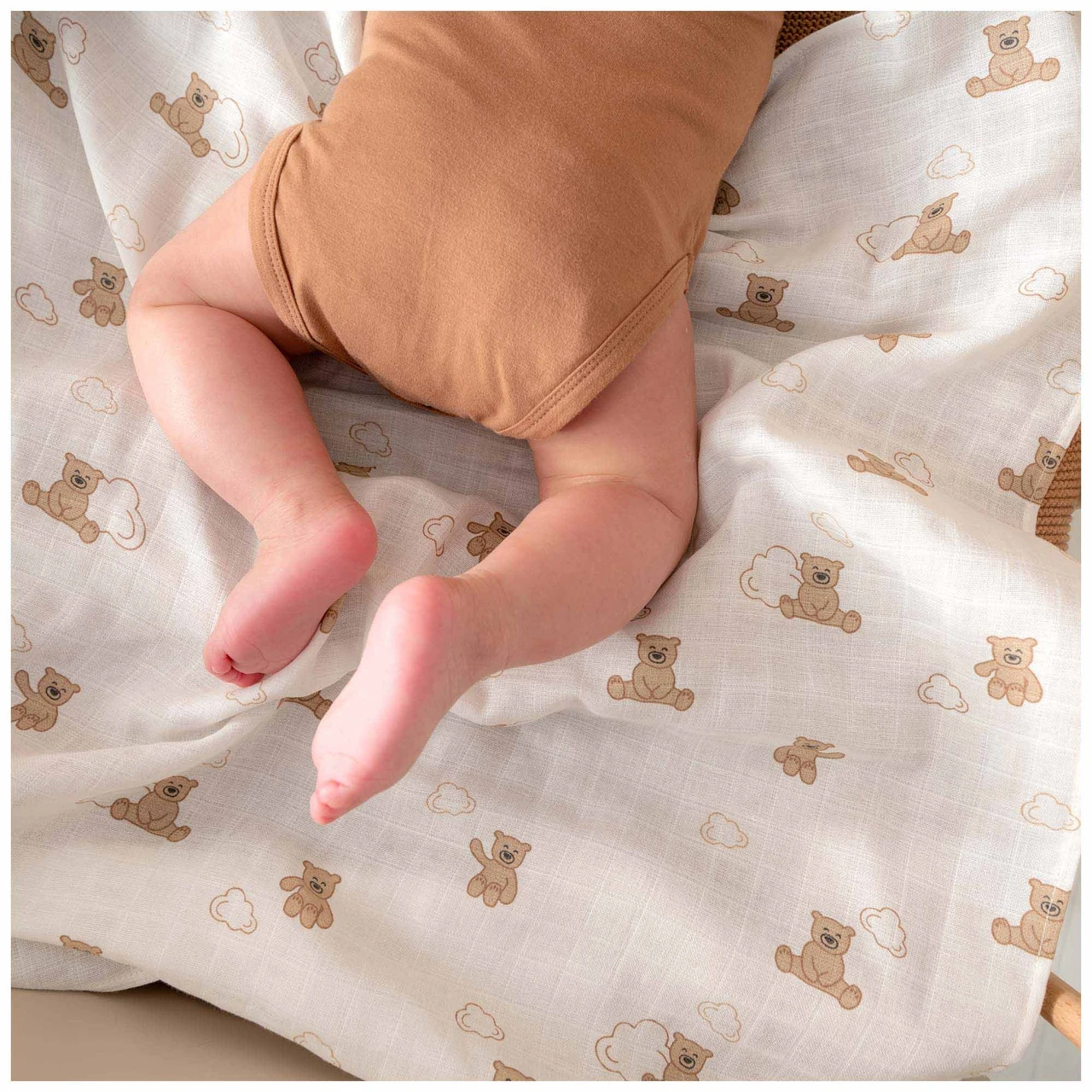 Prénatal Hydrofiele Multidoeken Beer 2 Stuksbeige 3 Prénatal Hydrofiele Multidoeken Beer 2 Stuksbeige - Afbeelding 3