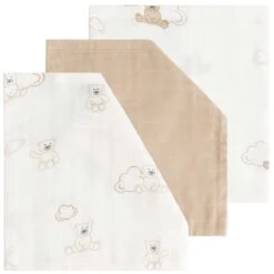 Prénatal Hydrofiel Washand 3 Stuksbeige