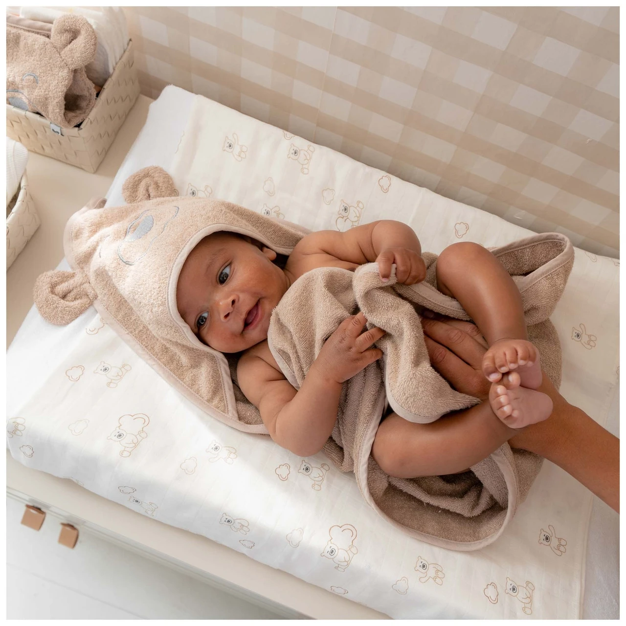 Prénatal Badcape Beer Beige 2 Prénatal Badcape Beer Beige - Afbeelding 2