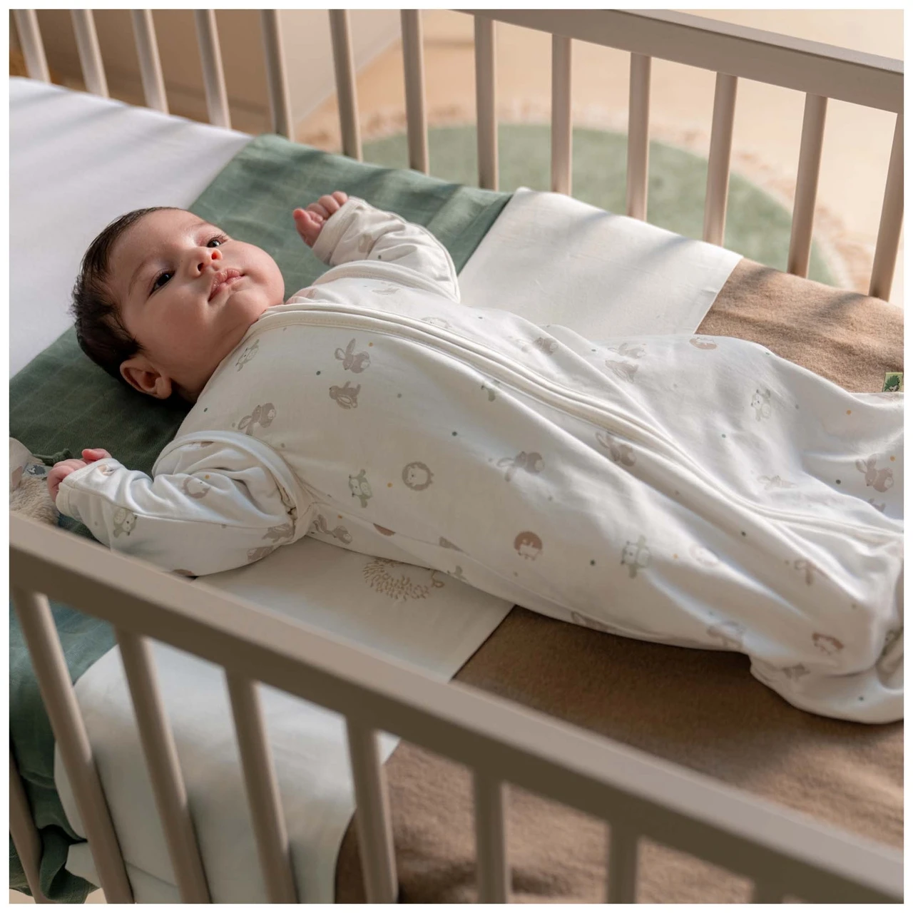 Prénatal Slaapzak Kleine Vriendjes Wit 5 Prénatal Slaapzak Kleine Vriendjes Wit - Afbeelding 5