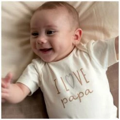 Prénatal Romper I Love Papa Korte Mouwen Tekst Wit -Prenatal 1505070011 5 7A6C8BA567F45DC2C669FAD47309212E