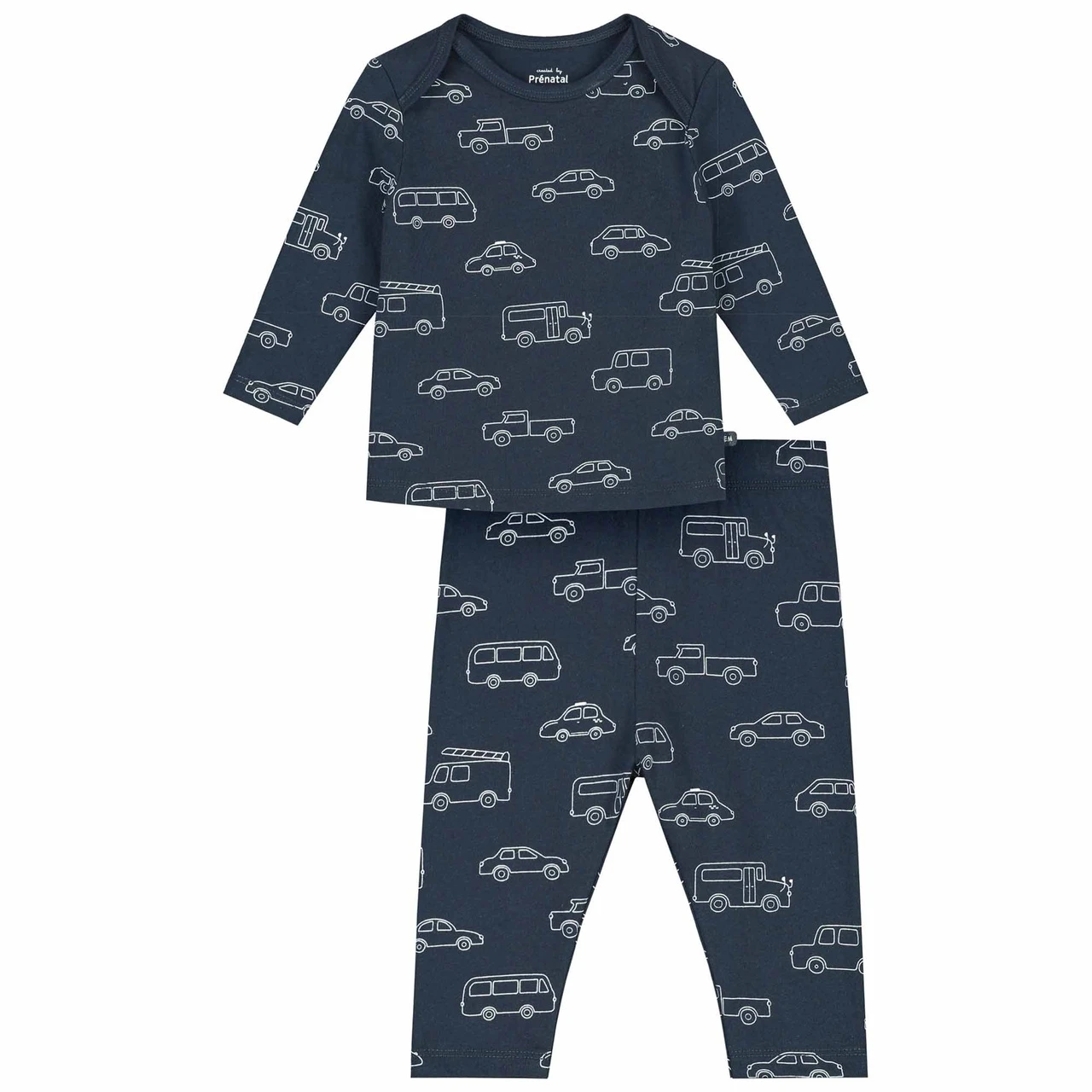 Prénatal Baby Pyjama Auto's Blauw 1 Prénatal Baby Pyjama Auto's Blauw