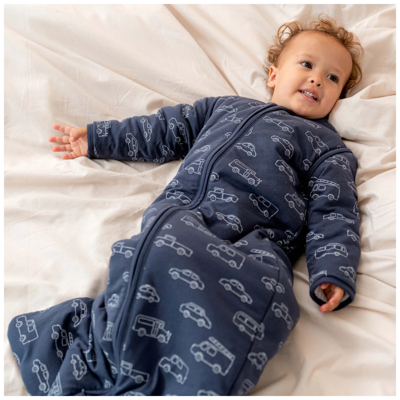 Prénatal Slaapzak Auto's Blauw 4 Prénatal Slaapzak Auto's Blauw - Afbeelding 4