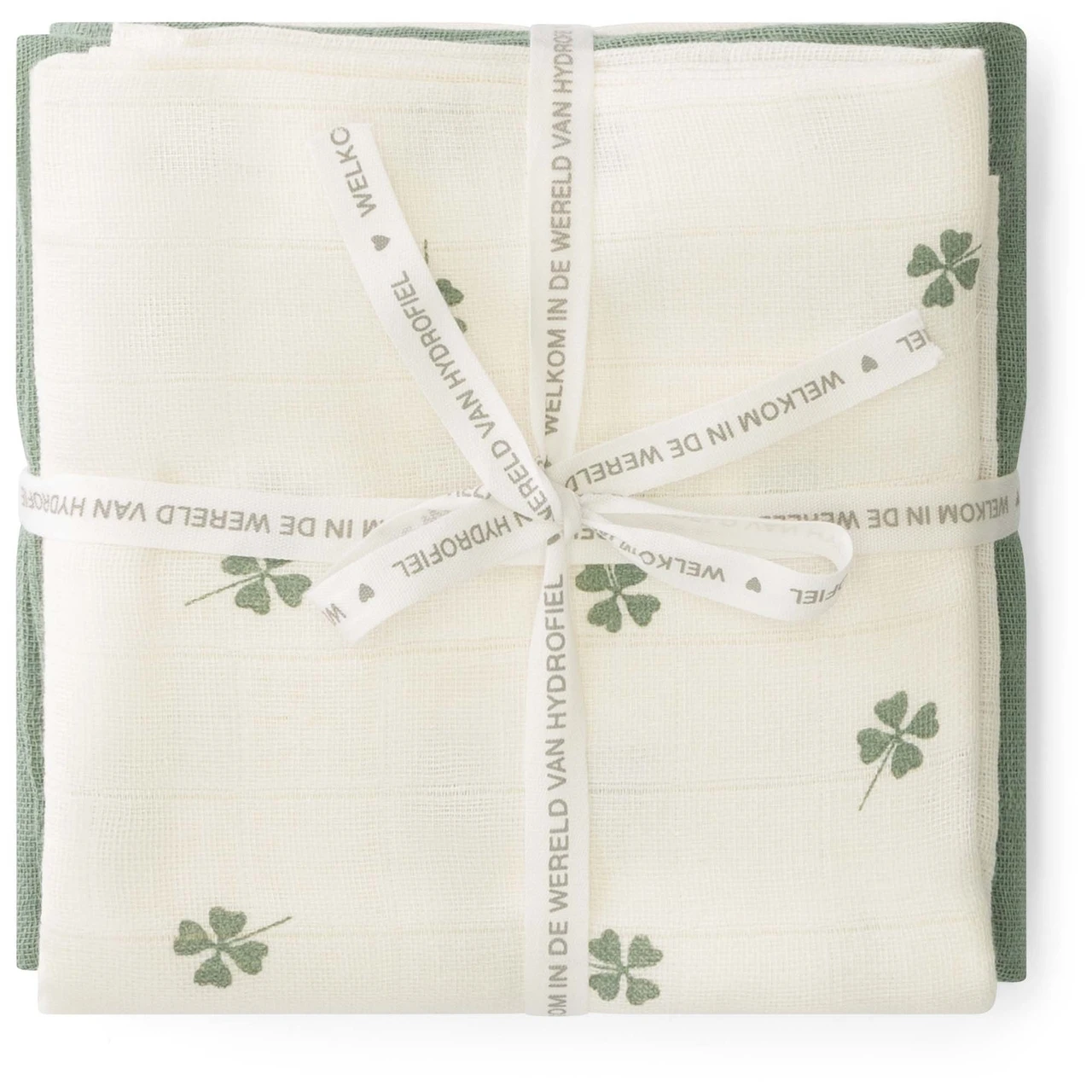 Prénatal Hydrofiele Luiers Klavertjes 3 Stuksgroen 2 Prénatal Hydrofiele Luiers Klavertjes 3 Stuksgroen - Afbeelding 2