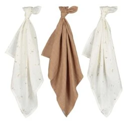 Prénatal Hydrofiele Luiers Star En Moon 3 Stuksbeige