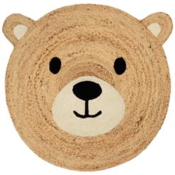 Prénatal Jute Vloerkleed Beer Naturel