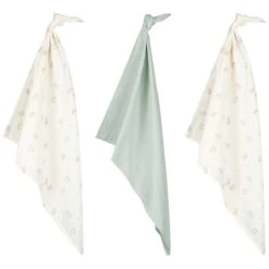 Prénatal Hydrofiele Luiers Kleine Vriendjes 3 Stuksmint