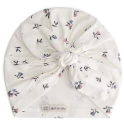 Prénatal Newborn Tulband Muts Wit