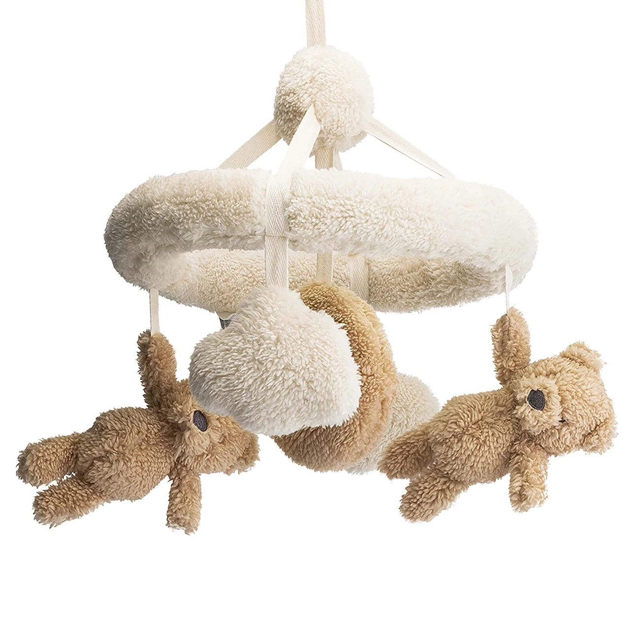 Prénatal Muziekmobiel Beer Beigebrown 2 Prénatal Muziekmobiel Beer Beigebrown - Afbeelding 2