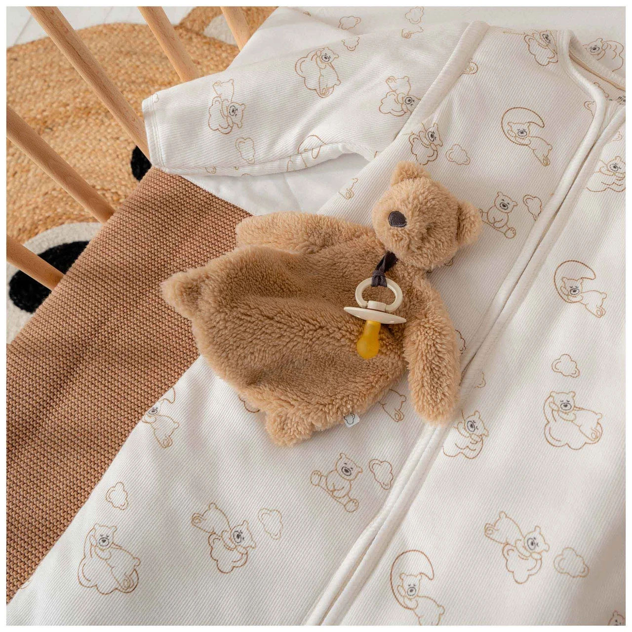 Prénatal Knuffeldoekje Beer Beige 4 Prénatal Knuffeldoekje Beer Beige - Afbeelding 4