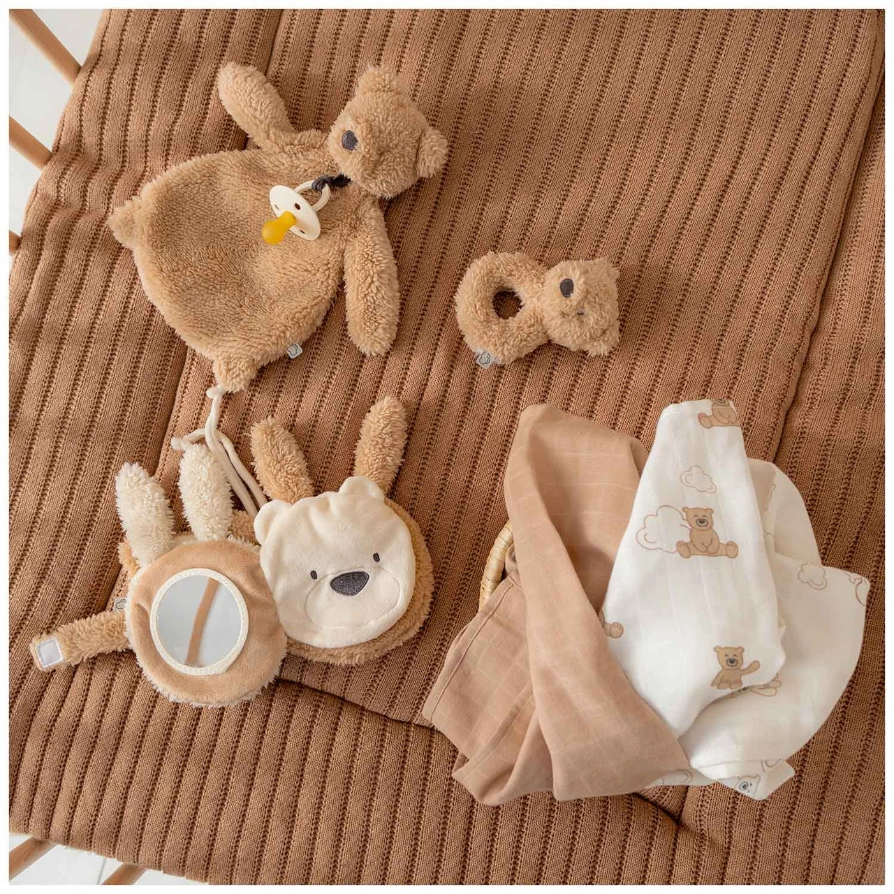 Prénatal Buggyboekje Beer Beigebrown 3 Prénatal Buggyboekje Beer Beigebrown - Afbeelding 3