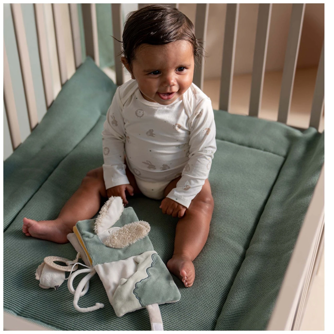 Prénatal Buggyboekje Kleine Vriendjes Ivory White 4 Prénatal Buggyboekje Kleine Vriendjes Ivory White - Afbeelding 4