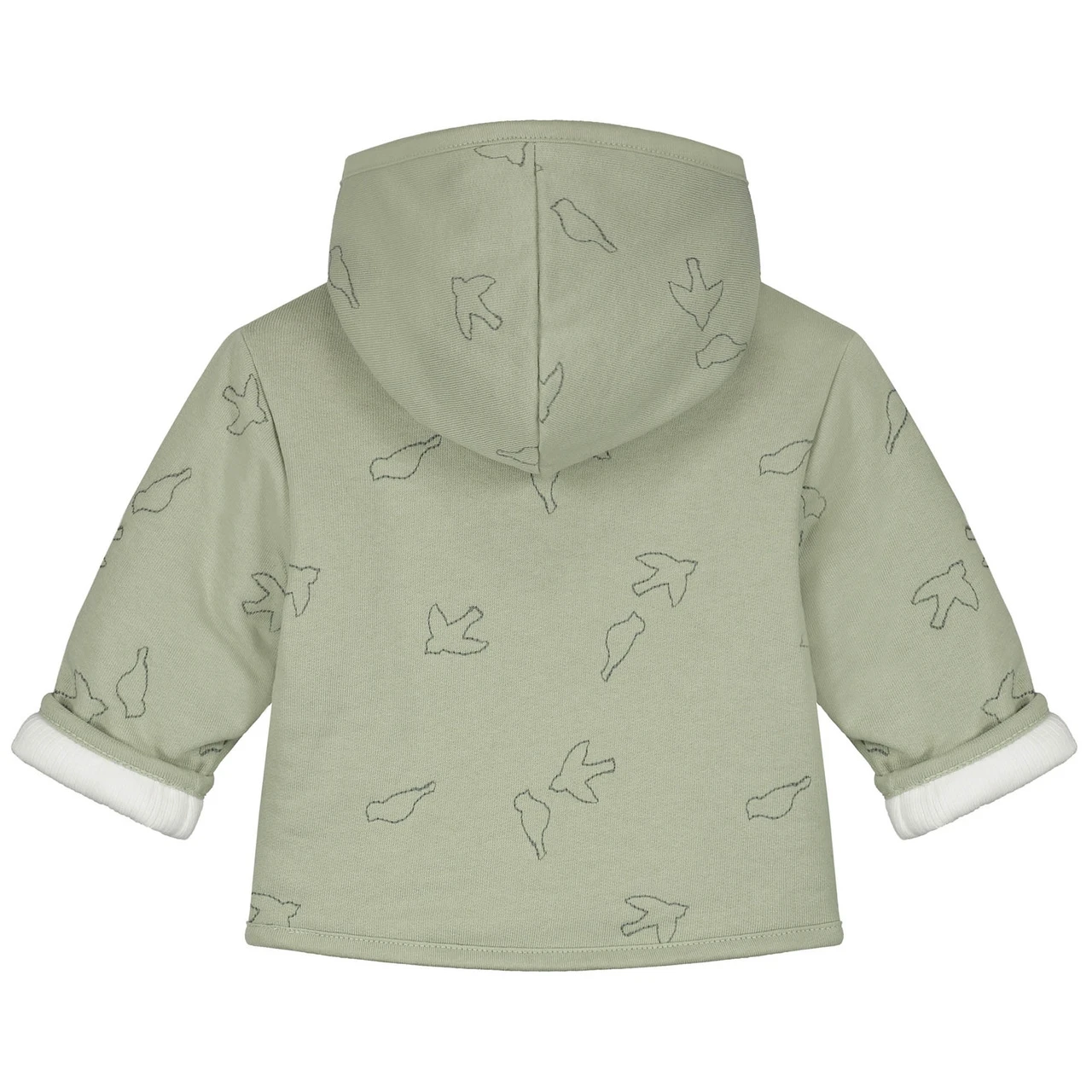 Prénatal Newborn Jas Pure Lange Mouwen Effen Groen 2 Prénatal Newborn Jas Pure Lange Mouwen Effen Groen - Afbeelding 2