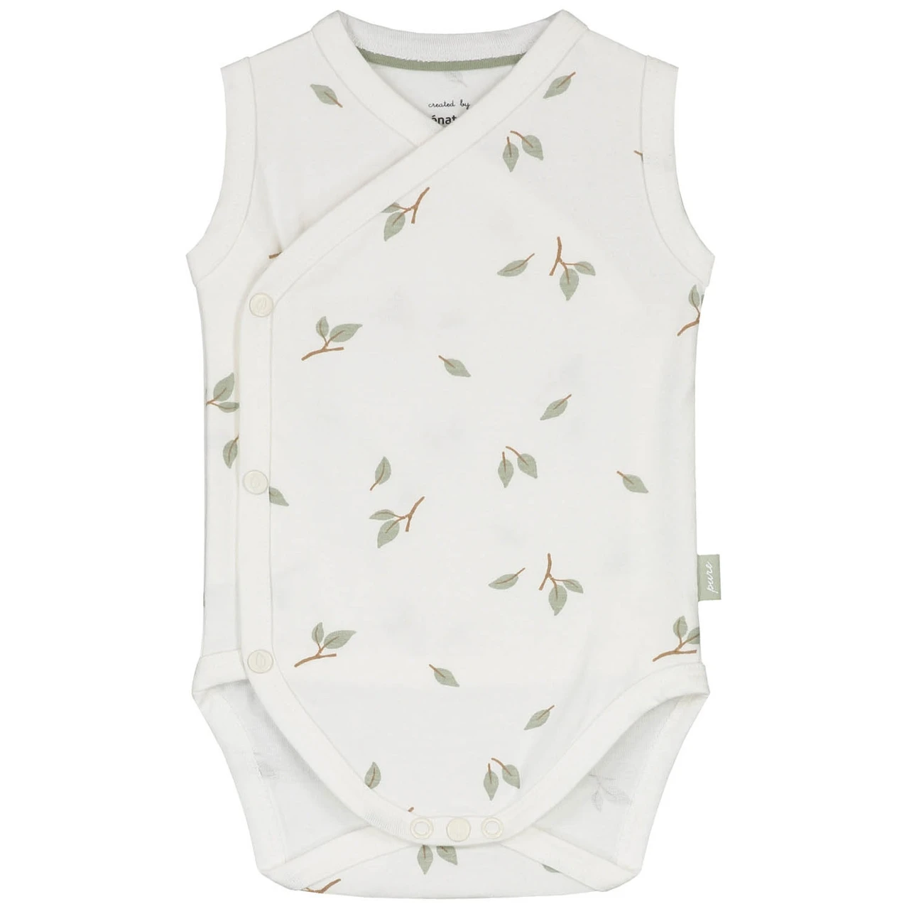 Prénatal Newborn Romper Pure Mouwloos All Over Print Wit 1 Prénatal Newborn Romper Pure Mouwloos All Over Print Wit