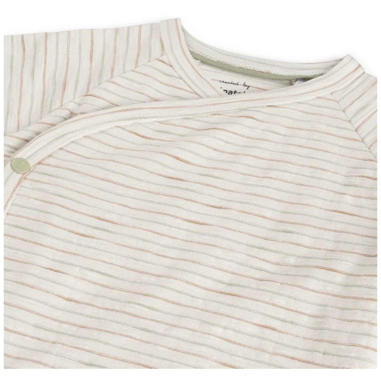 Prénatal Newborn Shirt Pure Lange Mouwen Strepen Wit 3 Prénatal Newborn Shirt Pure Lange Mouwen Strepen Wit - Afbeelding 3