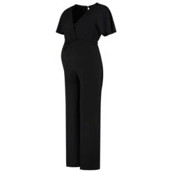 Prénatal Zwangerschapsjumpsuit Korte Mouwen Effen Zwart 17 Prénatal Zwangerschapsjumpsuit Korte Mouwen Effen Zwart -Prenatal 1515960010 4 60B826C56000F55C648CEA46AD143715