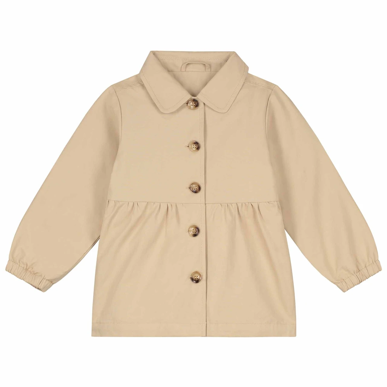 Prénatal Peuter Zomer Trenchcoat Lange Mouwen Effen Beige 1 Prénatal Peuter Zomer Trenchcoat Lange Mouwen Effen Beige