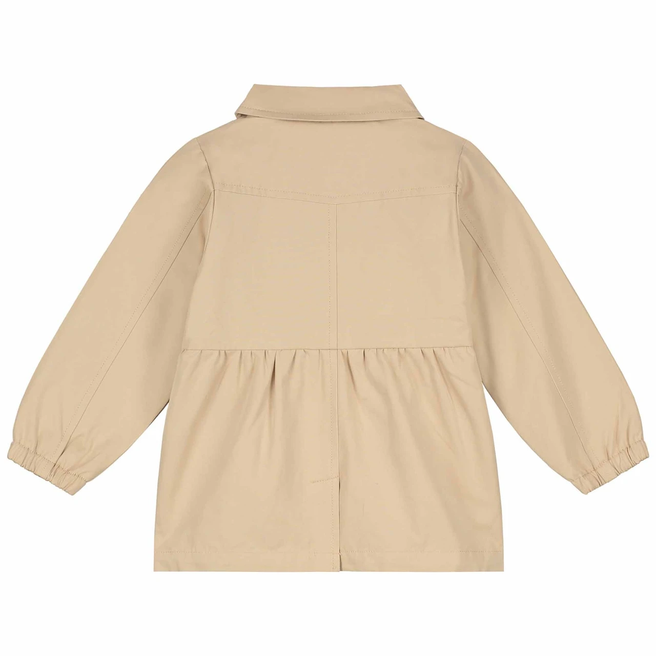 Prénatal Peuter Zomer Trenchcoat Lange Mouwen Effen Beige 2 Prénatal Peuter Zomer Trenchcoat Lange Mouwen Effen Beige - Afbeelding 2